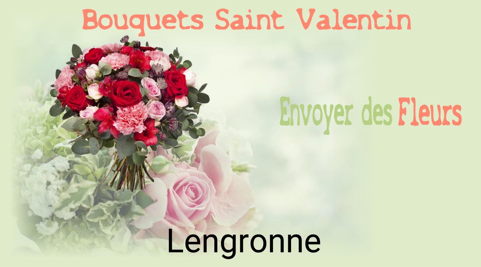 Roses de Saint-Valentin livrées à Lengronne